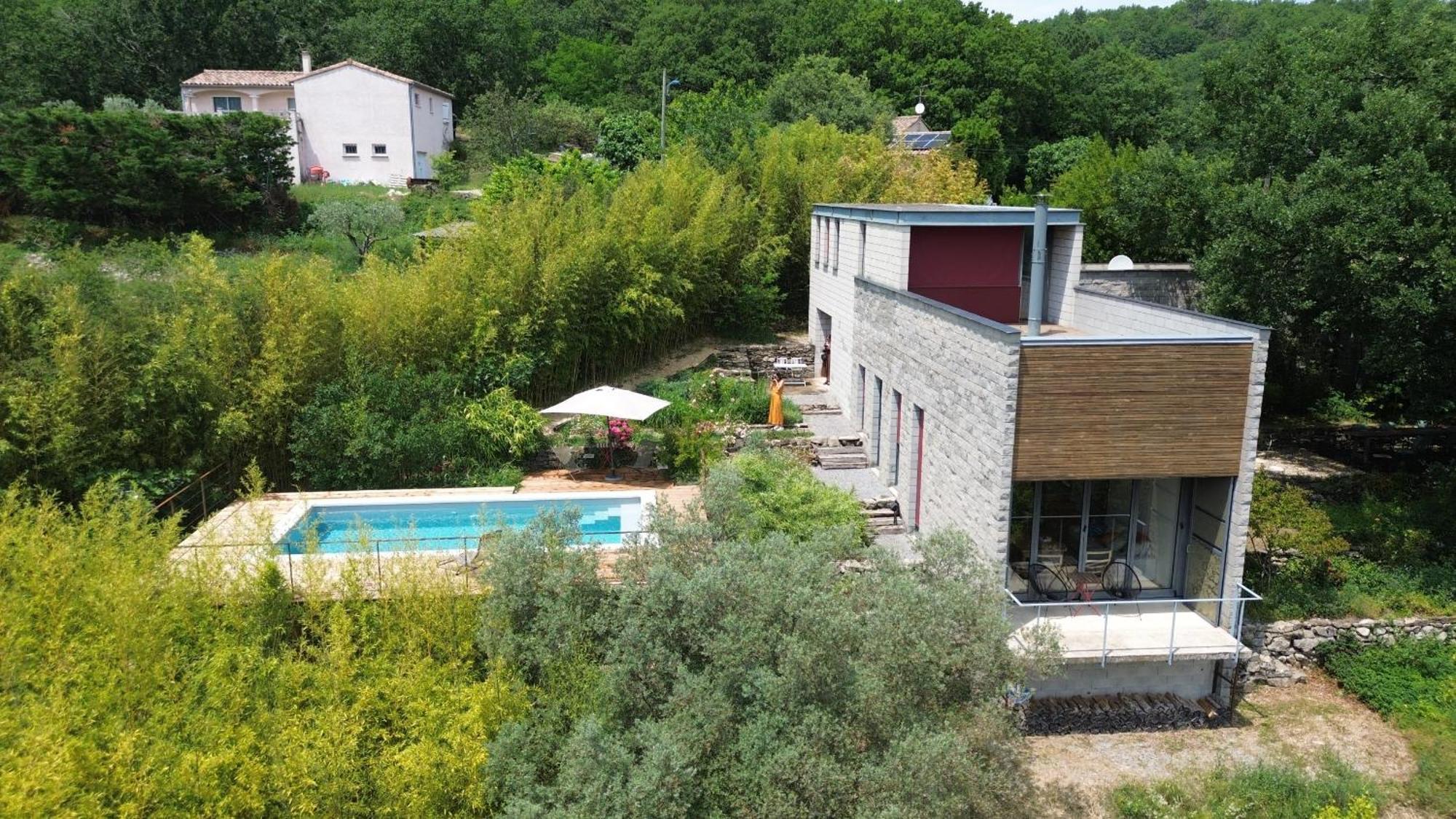 La Maison Des Chataigniers Meyrannes Kültér fotó